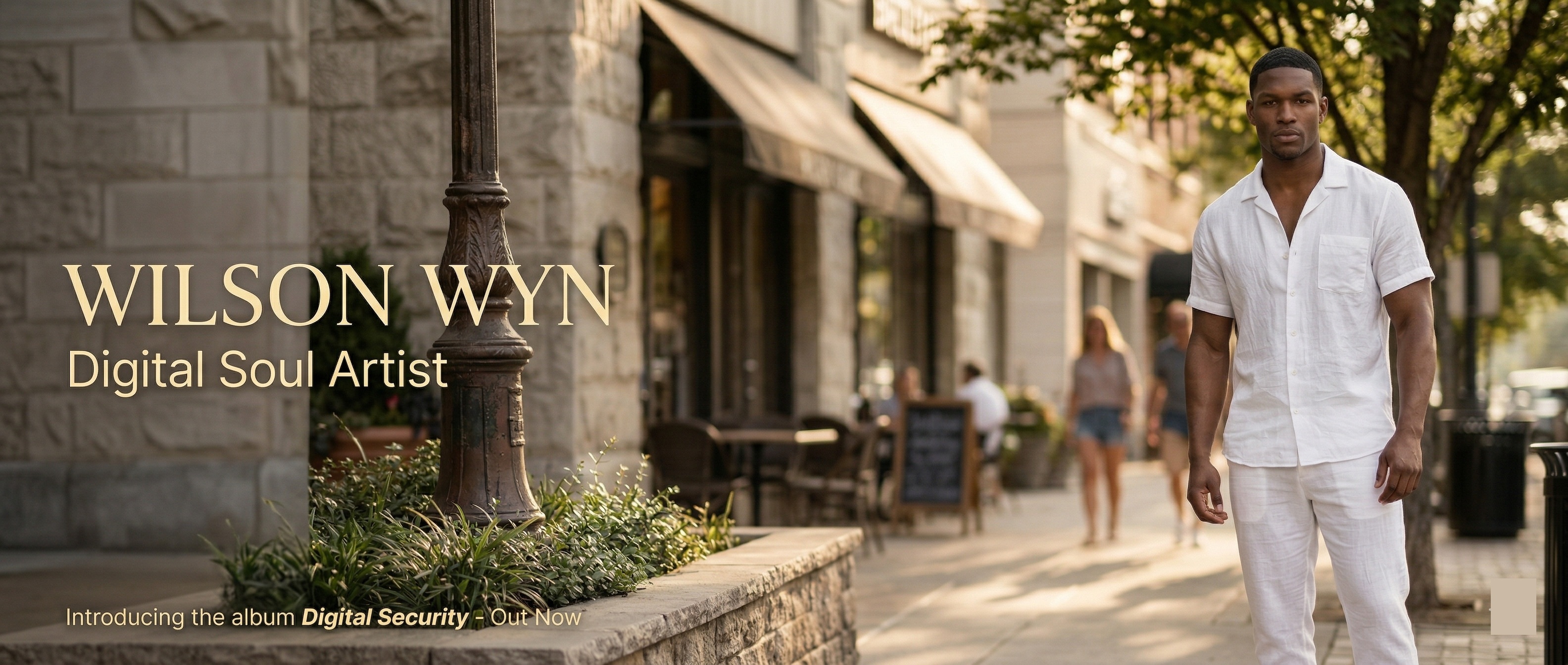 Wilson Wyn - Digital Soul Music Artist Banner